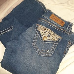 7 FOR ALL MANKIND BOOT CUT JEANS